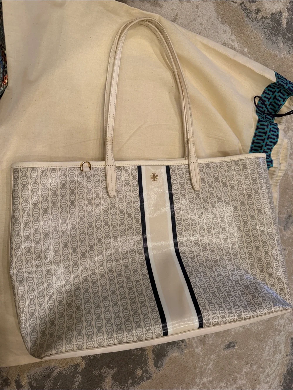 Tory Burch Monogram Tote